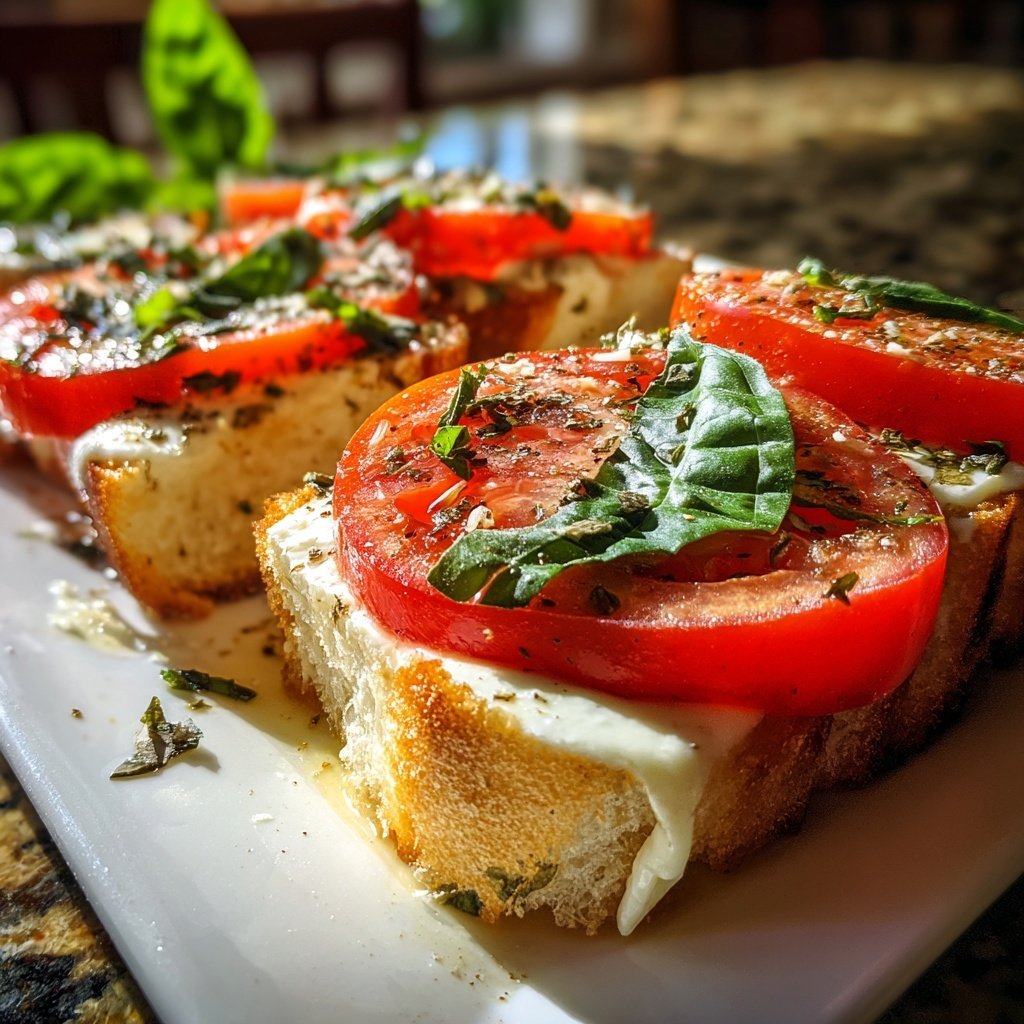 Caprese mit Büffelmozzarella