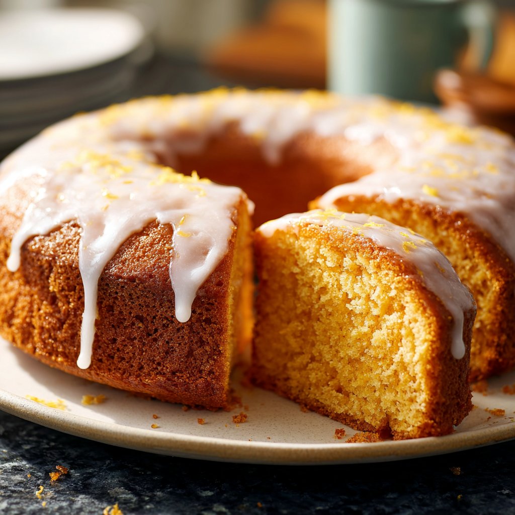 Saftiger Zitronenkuchen vom Blech