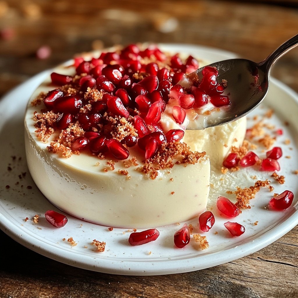 Granatapfel-Panna-Cotta