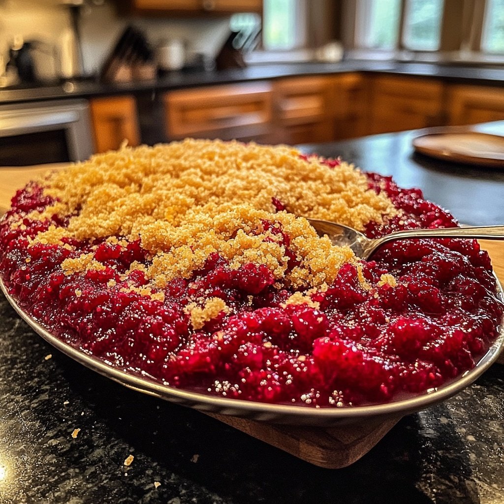 Hausgemachte Orangen-Cranberry-Soße