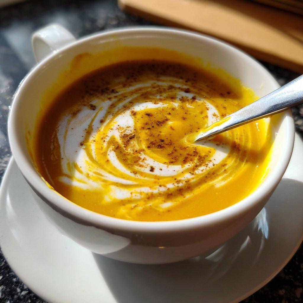 Blumenkohlsuppe mit Kurkuma