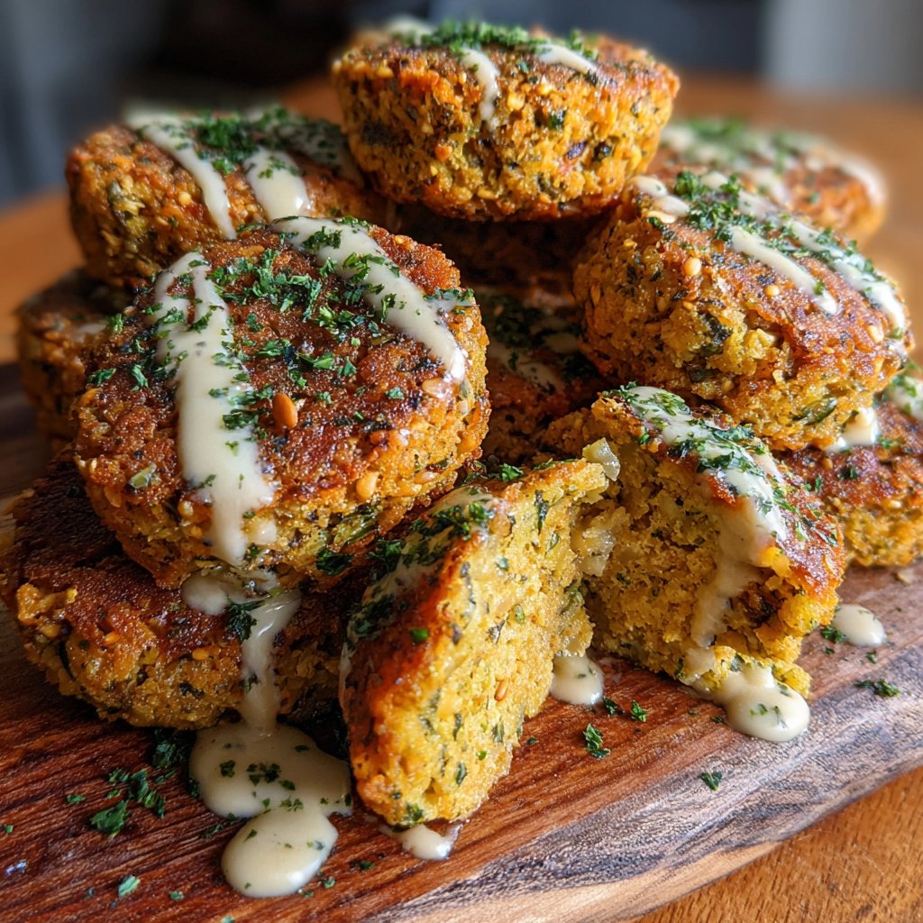 Falafel mit Sesamsauce