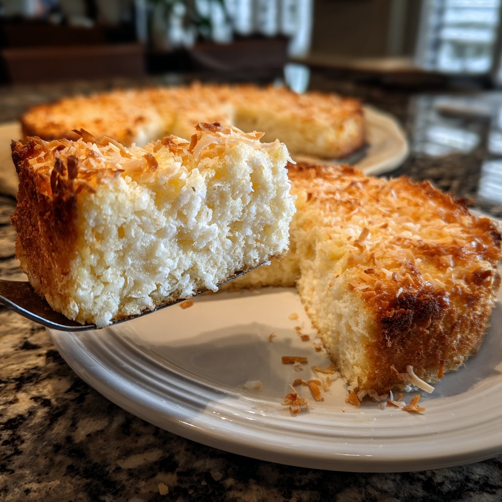 Käsekuchen mit Kokos