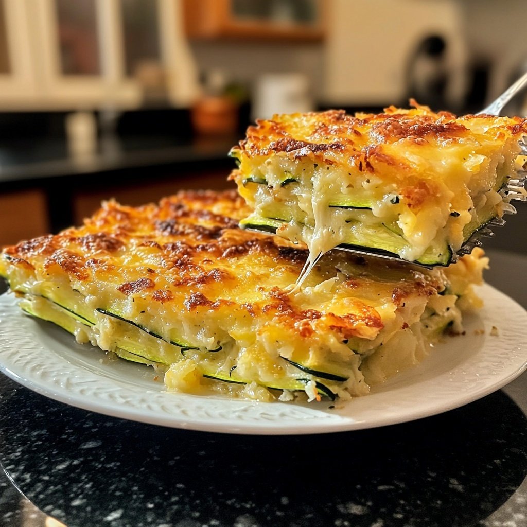 Kartoffelauflauf mit Zucchini